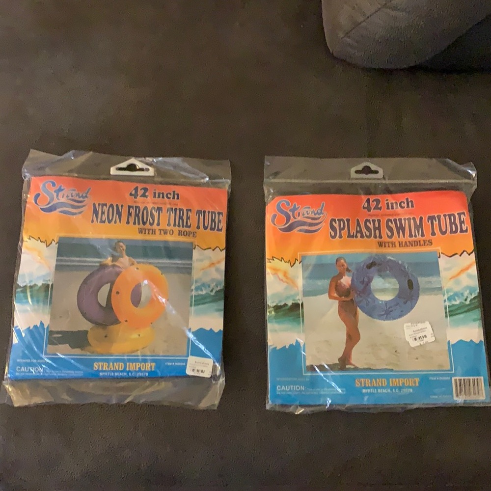 2 Tubes for Swimming! New still in package!
